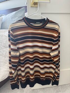 Murano striped crew neck sweater